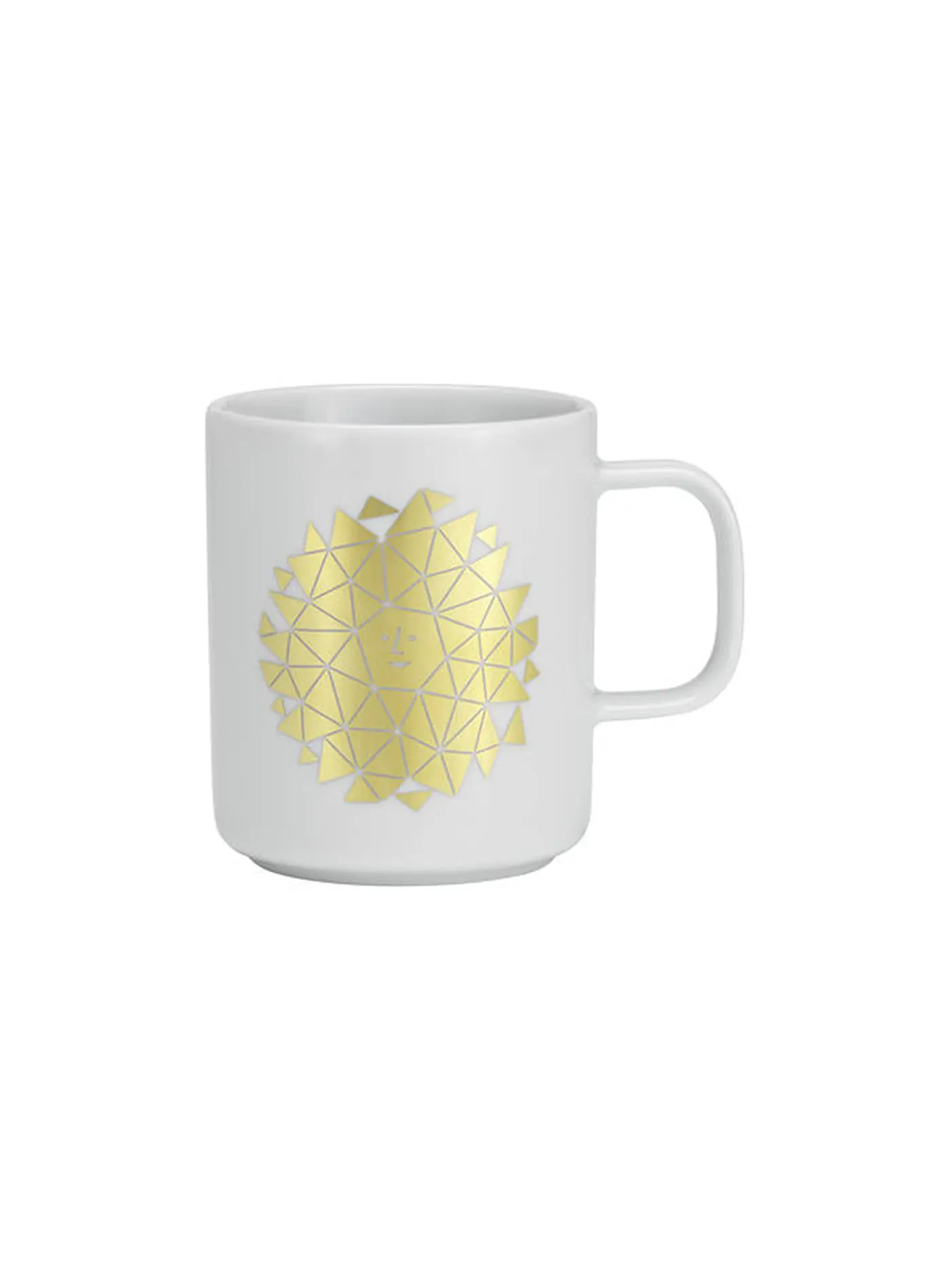 VITRA | Henkelbecher - Tasse Coffee Mug  Love Heart Gold | gold